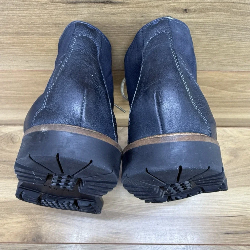 Cole Haan Nathan Chukka Mens Boots 11 M Navy Blue Grand Business Casual Modern